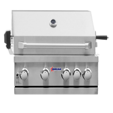 30″ Commercial Outdoor BBQ Grill Propane Gas 5 Burners 58,000 BTU with Rotisserie Kit, Warming Rack, LED Light 47876