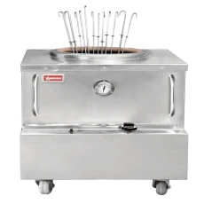 34″ x 34″ Natural Gas Stainless Steel Square Tandoor Oven – 85,000 BTU 49092