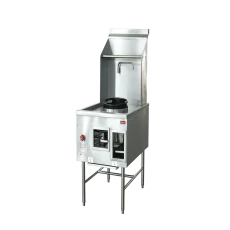 Single Chamber Wok Range with a 13″ Ring, Backsplash, Faucet, 95,000 BTU Natural Gas 48411