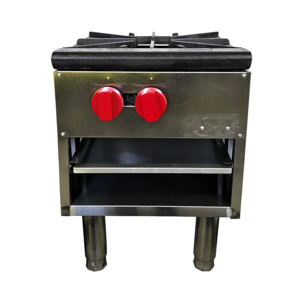 Restored Like New Omcan TH-RB-1 Natural Gas Stock Pot Range