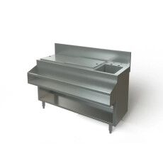 Cocktail Mix Unit, with sink, 60" Wide x 24" Deep Tarrison TA-CMU60SCR
