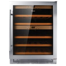 Vinovero 23-inch Dual Zone Wine Cooler with 40 Bottle Capacity and Stainless Steel Door 45260