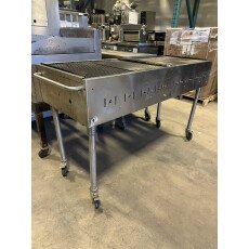 Crown Verity Mobile BBQ 60" Gas Grill, Propane MCB-P60-CL