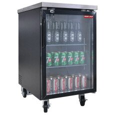 23″ Commercial Glass Door Back Bar Coolers New Air NBB-23-SG