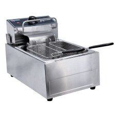 12 lb Single Countertop Electric Fryer – 110V Omcan 34867