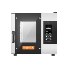 33.5" Wide 4 Tray 9 Cooking Modes Combi Oven 18" x 26" Pans Brika B-B4T-V