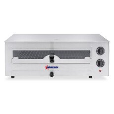Countertop 24″ Single Chamber Electric Pizza Oven with Glass Door for 16″ Pizza – 120V, 1700W Omcan 44309