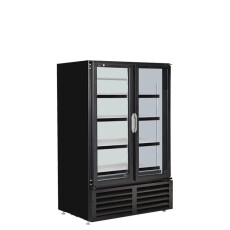14 CuFt Double Door Upright Pop Juice Fridge Cooler QBD CD14