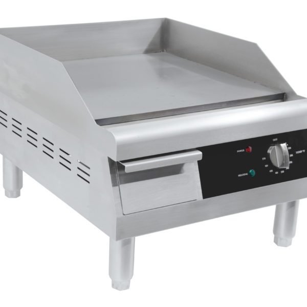 16" Countertop Stainless Steel Electric 120V Griddle 43212