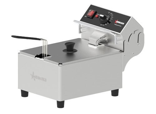 Commercial Countertop 10 lbs Capacity Electric Countertop Elite Series Single Basket Deep Fryer – 120 V, 1800 W 47281