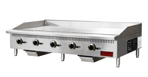60" Griddle Manual Control Stainless Steel Commercial Countertop Omcan 47366