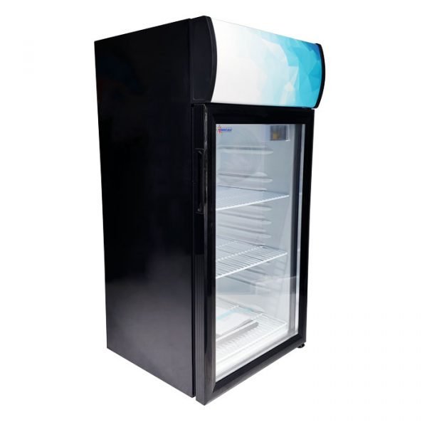 2.83 CuFt Omcan Countertop Cooler Display Fridge 18" Wide 80L 44530