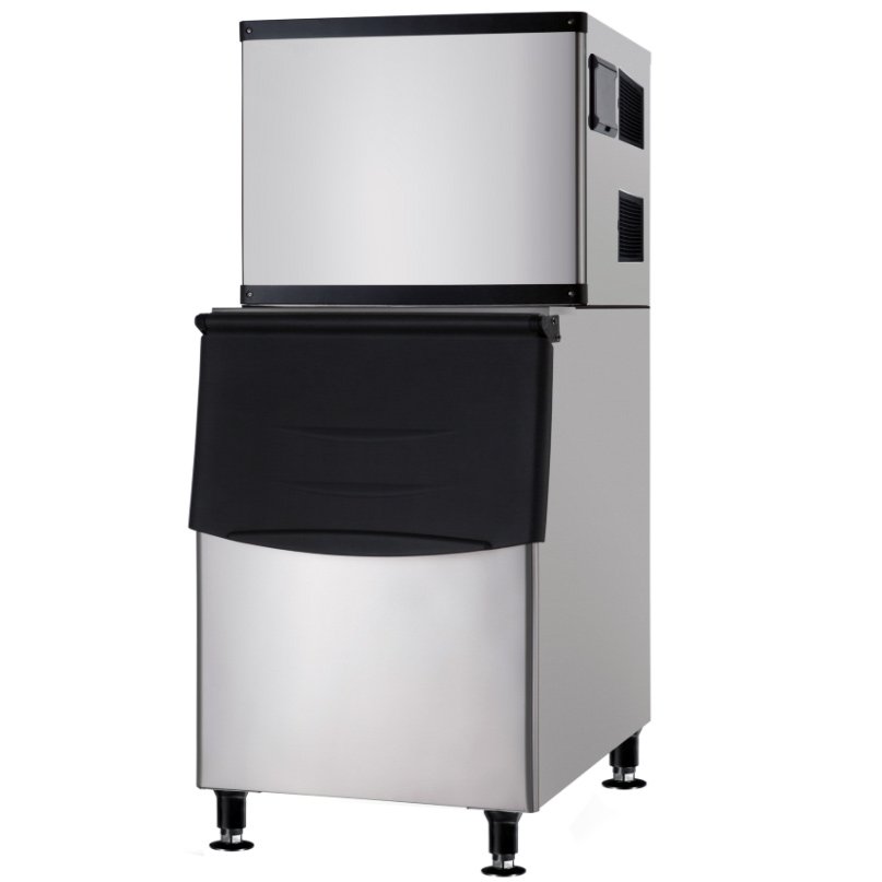 Commercial Ice Maker with Storage Bin 500 lbs / 24 Hours 375 L Capacity 30" W 46452