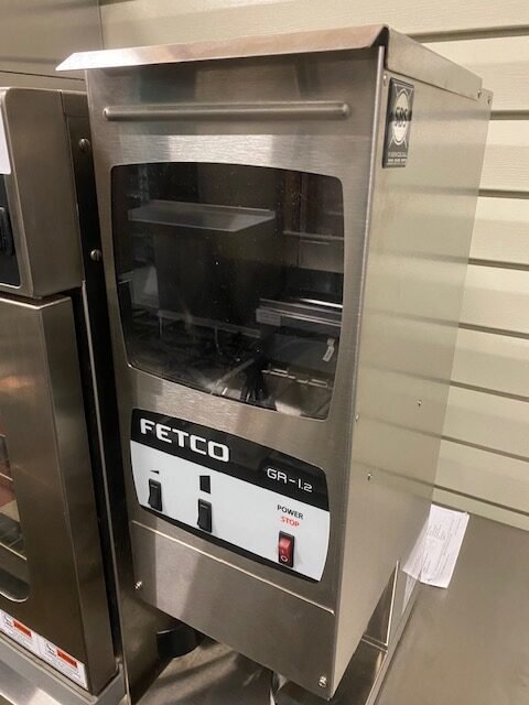 Clearance Commercial 2 Batch Coffee Grinder 15lbs Hopper Capacity 120V