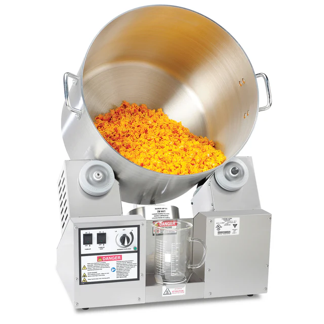 Cheddar Tumbler/Coater with Hot Plate & Heat Lamp (8 gal.) 2703-00-000