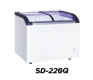 29″ Sliding top 2 basket Ice Cream & Food Display Freezer SD-220Q