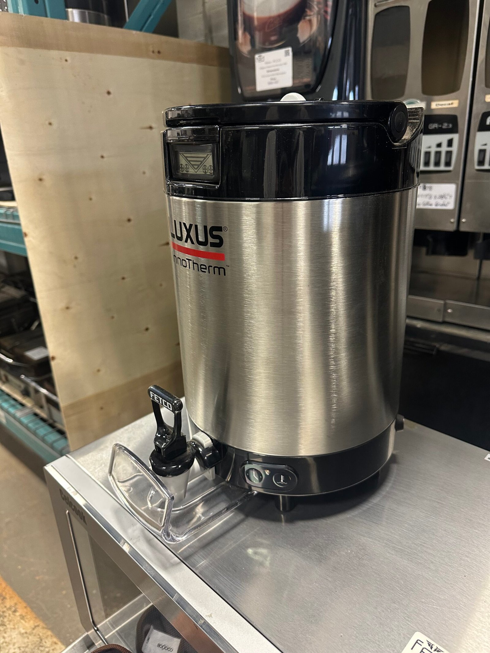 New Thermal Server Carafe for Coffee or Tea 1.5 Gallon L4S-15-CL