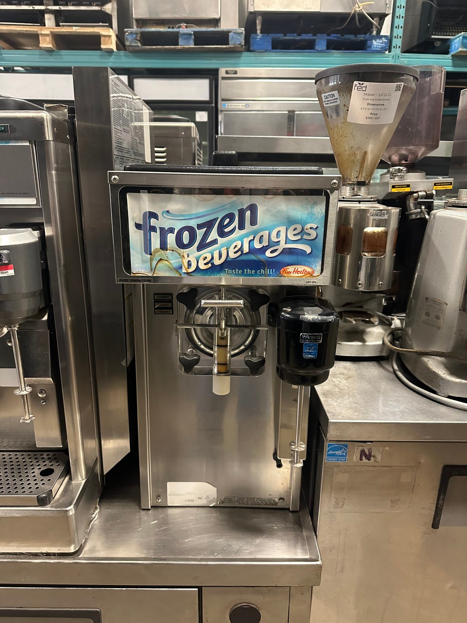 Taylor Tim Hortons Slushy Machine with 1 spinners 390-1-27