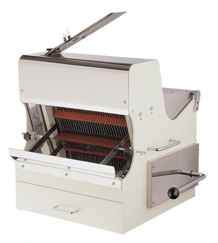 Omcan Bread Slicer with 0.5 HP Motor and 5/8″ Slice Thickness 21122