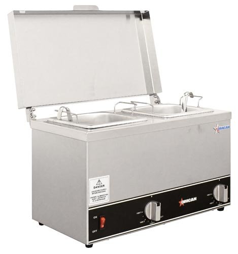 Sauce/Soup Pot Warmer x2 Omcan 44182
