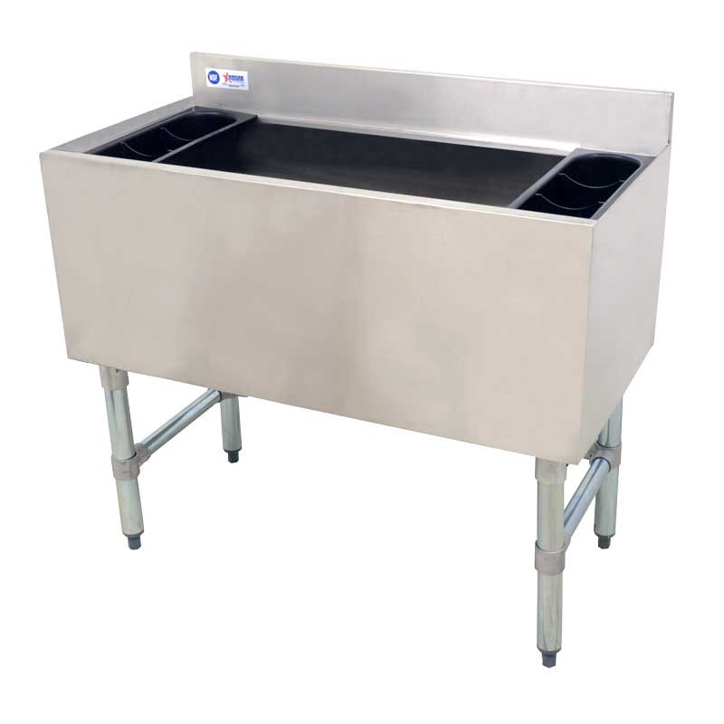 Omcan Stainless Steel Ice Bin 36-inch 43476