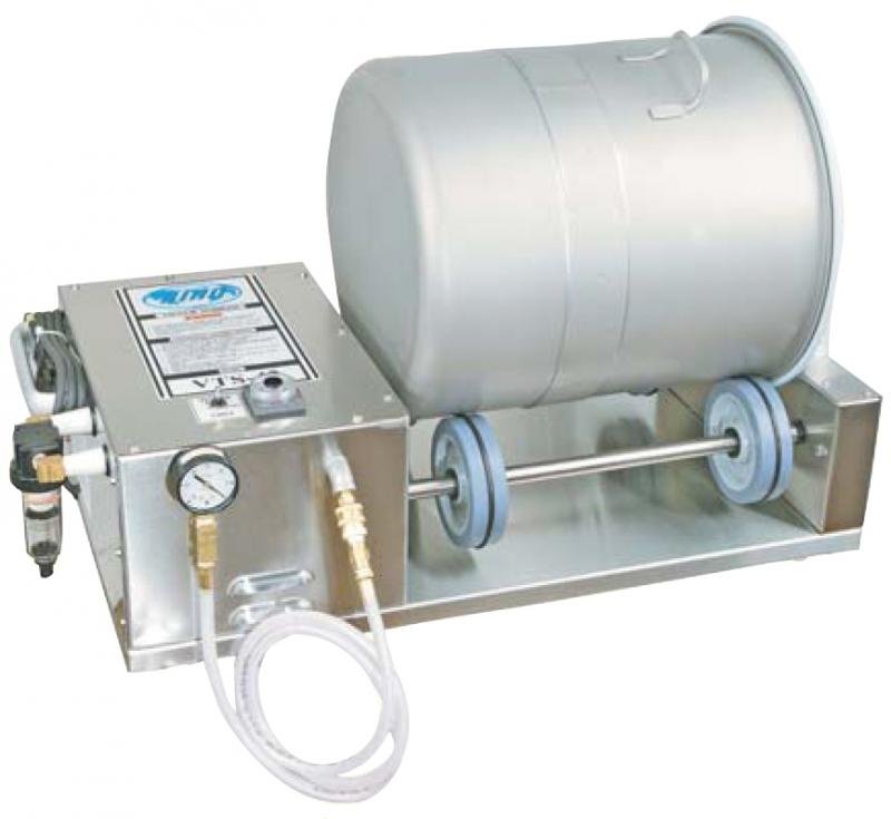 Omcan Biro Vacuum Marinating Tumbler with 40 lb. Capacity and Stainless Steel Drums with Self-Contained Pump VTS-42 17145