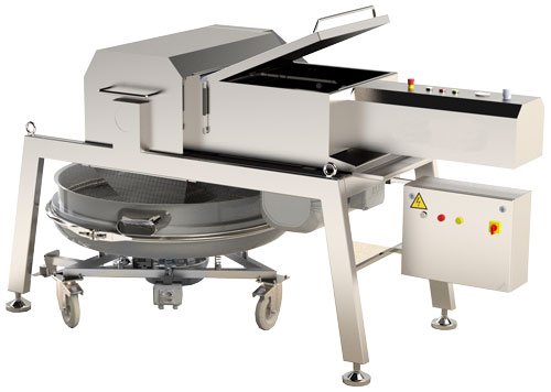 Omcan Hydraulic Cheese Grater with 20 HP and Vibrating Screen 47931