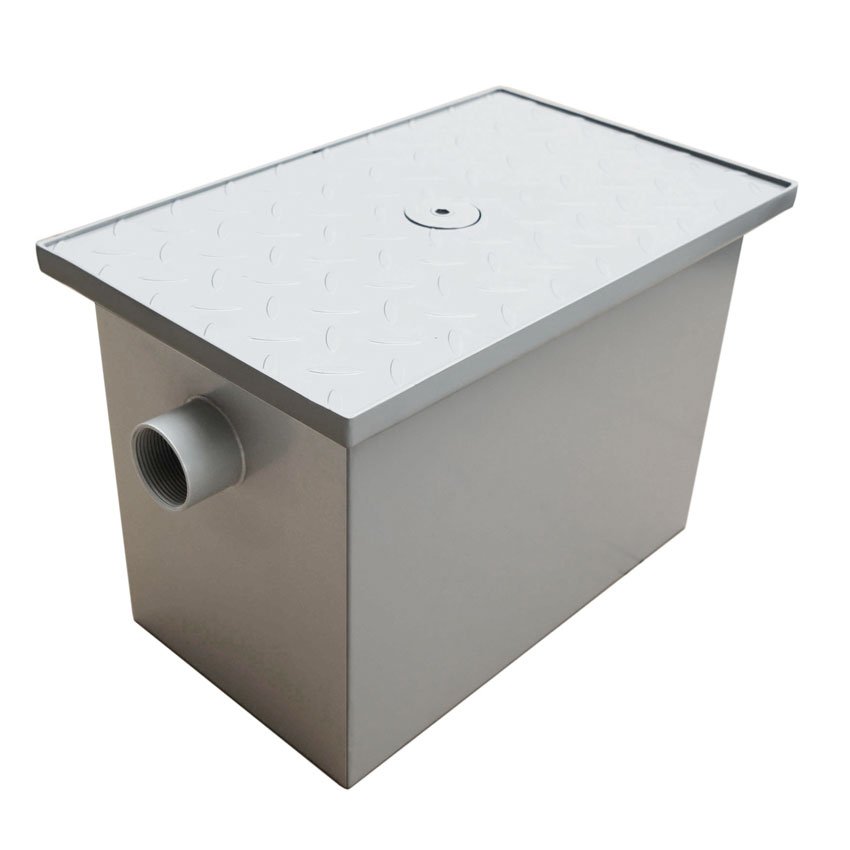 Omcan Grease Trap Interceptor 4GPM with 8 lbs. capacity - 46560