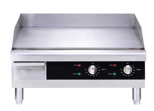 24-inch Countertop Stainless Steel Electric Flat Top Griddle 43213