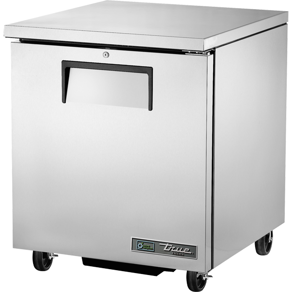 True Solid Door Refrigerator with Hydrocarbon Refrigerant TUC-27-HC-NL