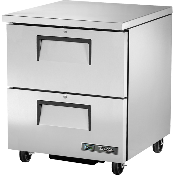 True Drawered Freezer with Hydrocarbon Refrigerant TUC-27F-D-2-HC-NL