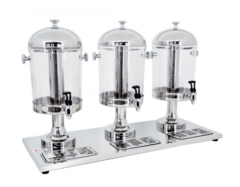 Dispenser Triple Ice-Cooled Beverage with 24-QT Capacity 19480