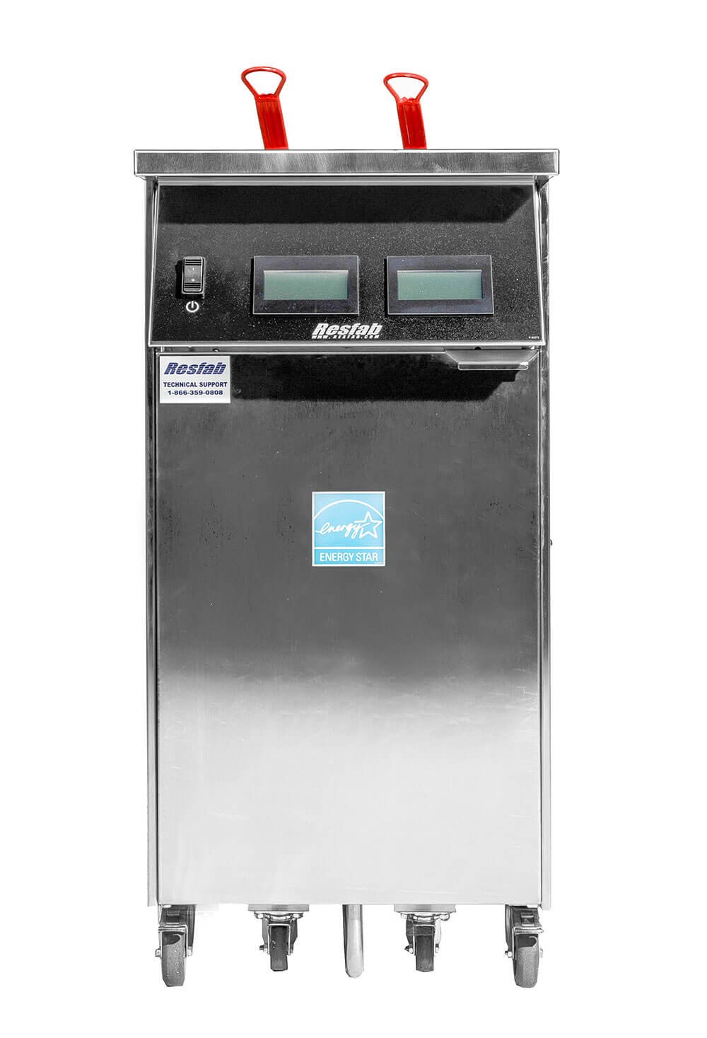 Resfab Electric Floor Deep Fryer with Auto-Lift MB-85ATN