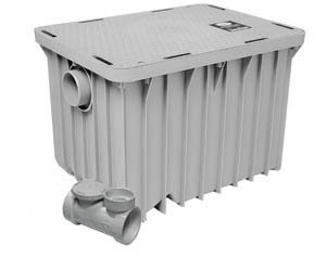 Endura Grease Trap Interceptor 40lbs 20 GPM with 2" Connector 3920A02-V