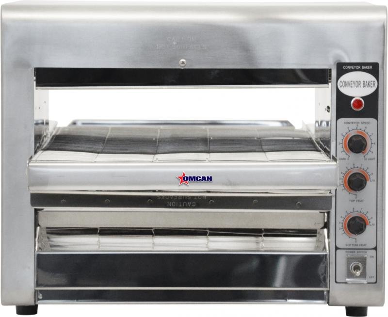 Omcan Conveyor Oven with 14″ Belt – 3600 W, 240 V, 1 Phase 11387