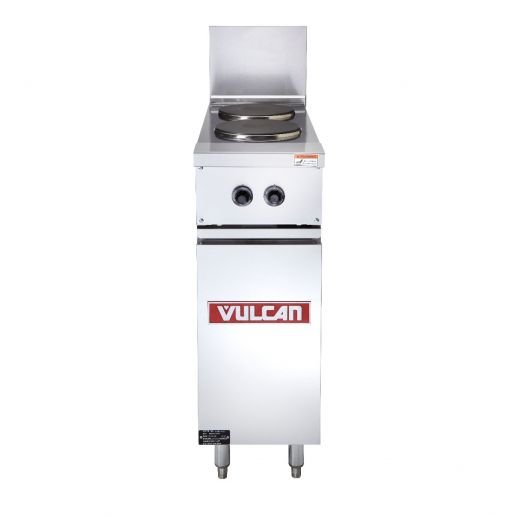 ELECTRIC 12" STANDING HOT PLATE RESTAURANT RANGE WITH 2 FRENCH PLATES EV12-2FP-iF