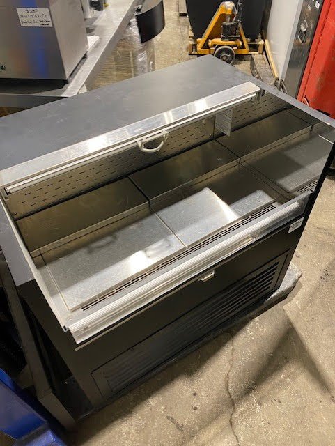 Used Restaurant Equipment QBD Low Profile Open Air Cooler 36" Wide CLDS3634-CL