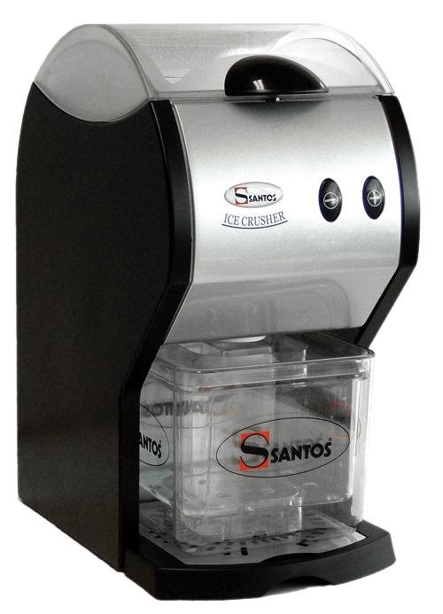 Omcan Santos #53 Countertop Heavy Duty Ice Crusher/ Shaver 0.17 HP / 130 W - 39689