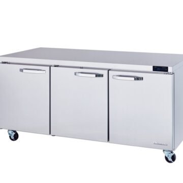 72" Blue Air Undercounter Refrigerator 3 Door BLUR72-HC