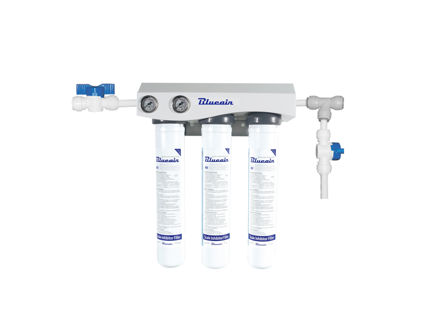 Blue Air DH-S3 Triple Water Filter System