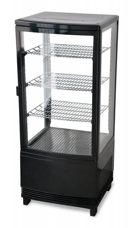 17" Countertop Refrigerated Display Case with 2.80 cu.ft/78 L capacity – Single Door Omcan 25826