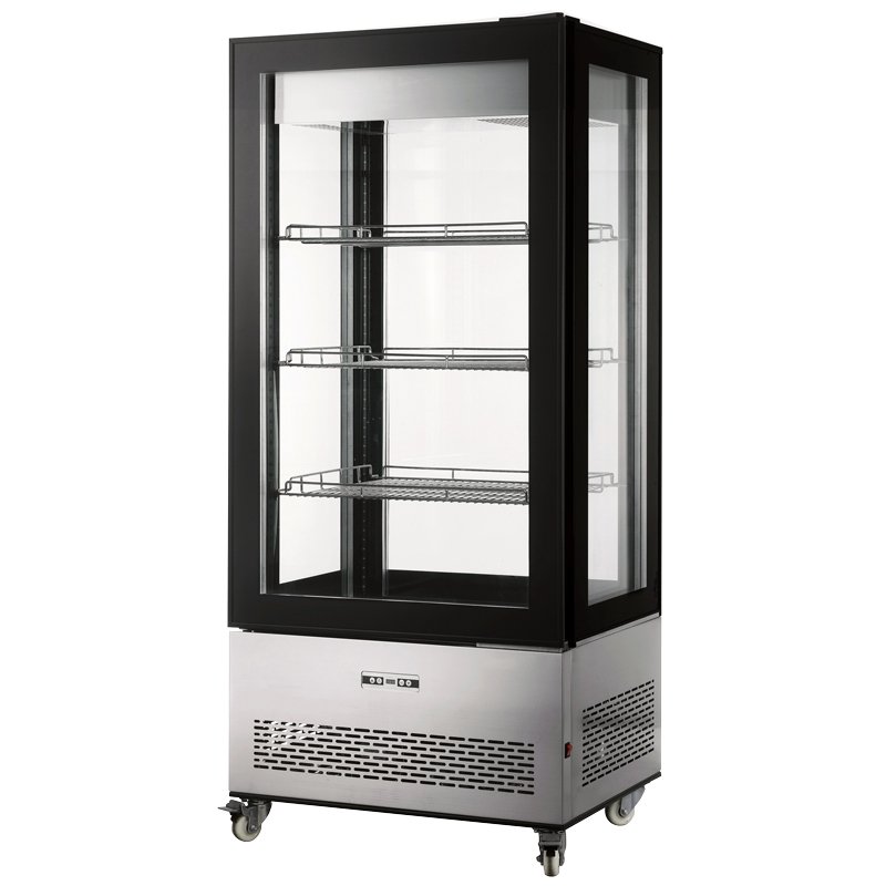 33" Refrigerated Square Display Case Cooler 550L 44474