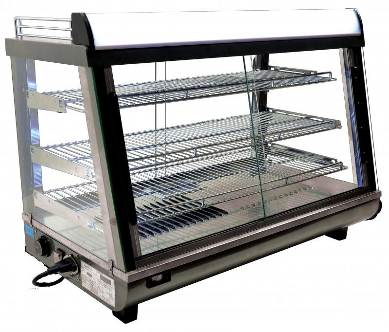 35" Display Warmer Countertop with 136 L Capacity and Front and Back Doors 39999
