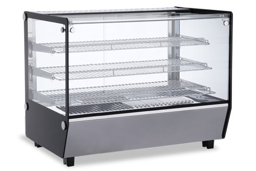 34" Square-Glass Countertop Display Warmer 5.65cu.ft. / 160L – 110V, 1650W 47426