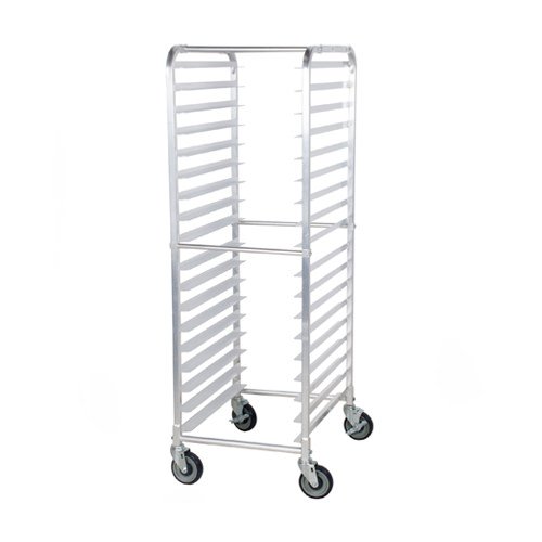 20 Pan Open Bun Pan Rack on Wheels CBO203-V
