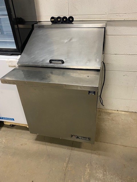 Restaurant Used 27" Wide Prep Table Cooler