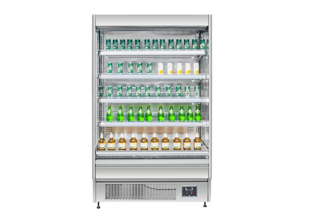 72" Open Air Merchandiser- Stainless Steel WROD6-S