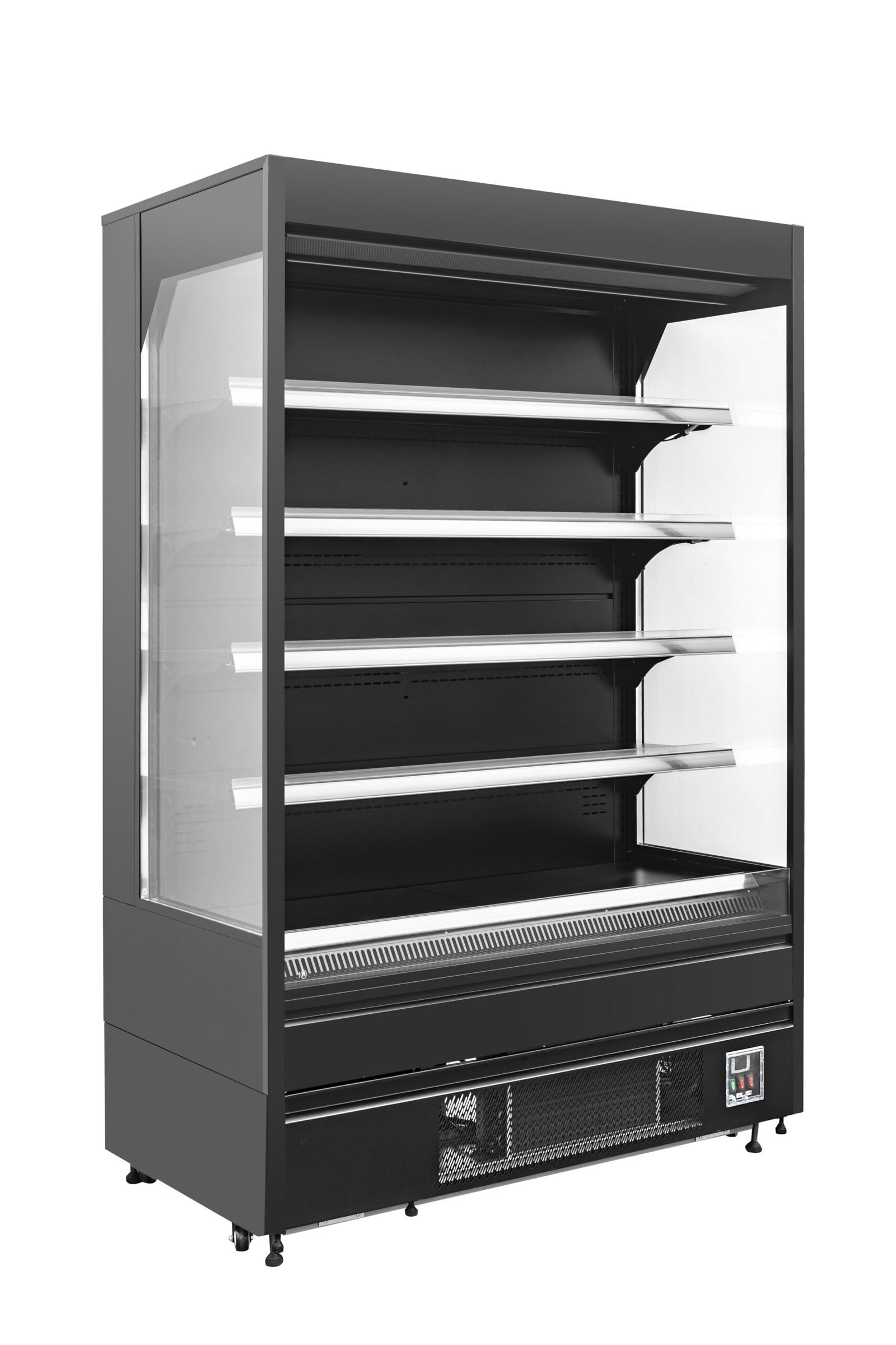 72" Open Air Merchandiser- Black WROD6-B