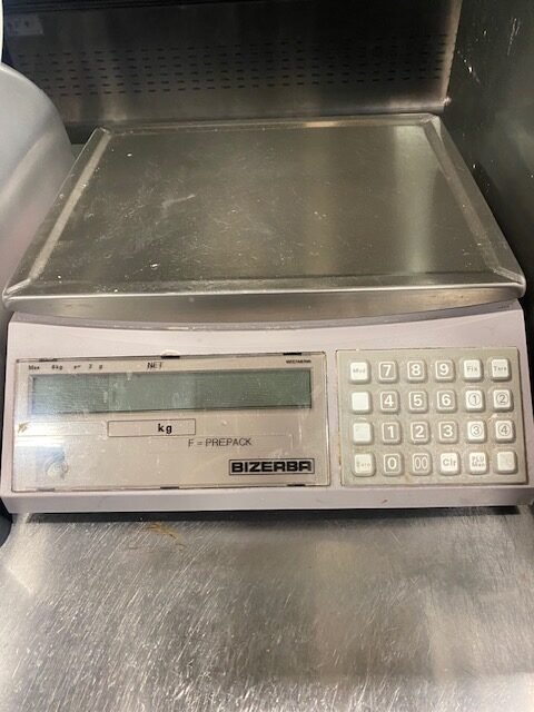 Used Commercial Deli Food or Sliced Meat Scale EC-100-CL