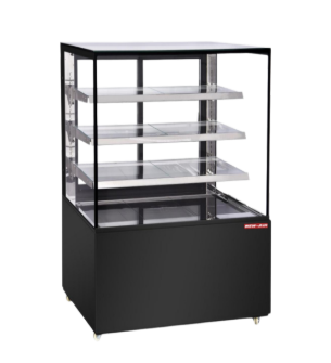 36" Square Glass Refrigerated Display Case Cooler NADC-36-SG